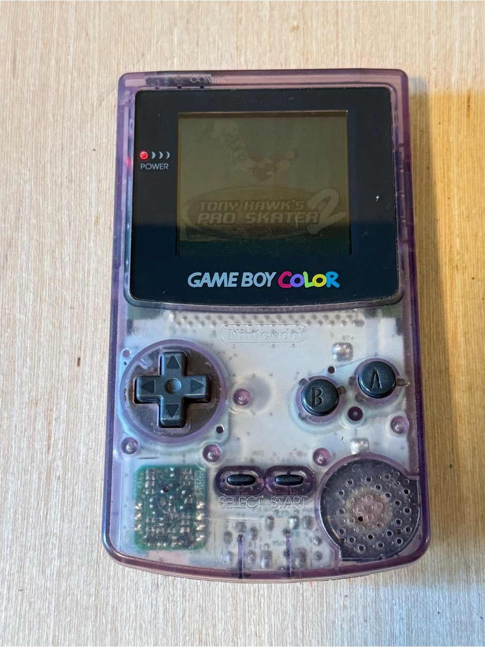 Nintendo Game Boy Color Console Read Games BROKEN BUTTONS-Parts/Repair-Only Read